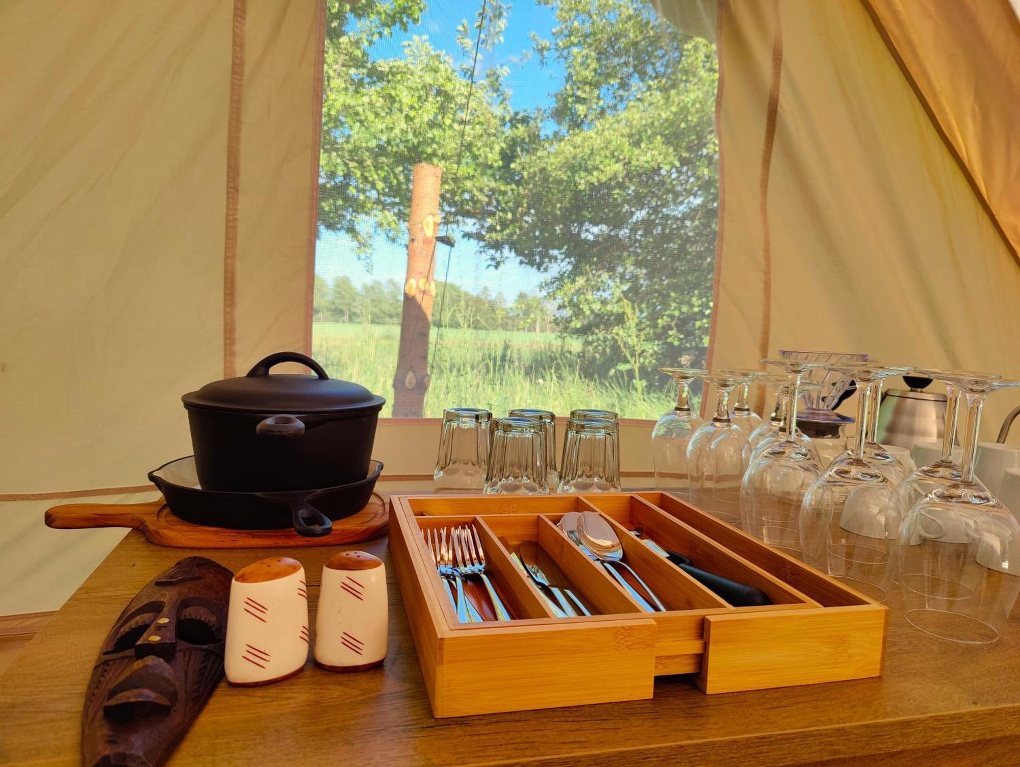 Under Canvas Bornholm Ostermarie Экстерьер фото