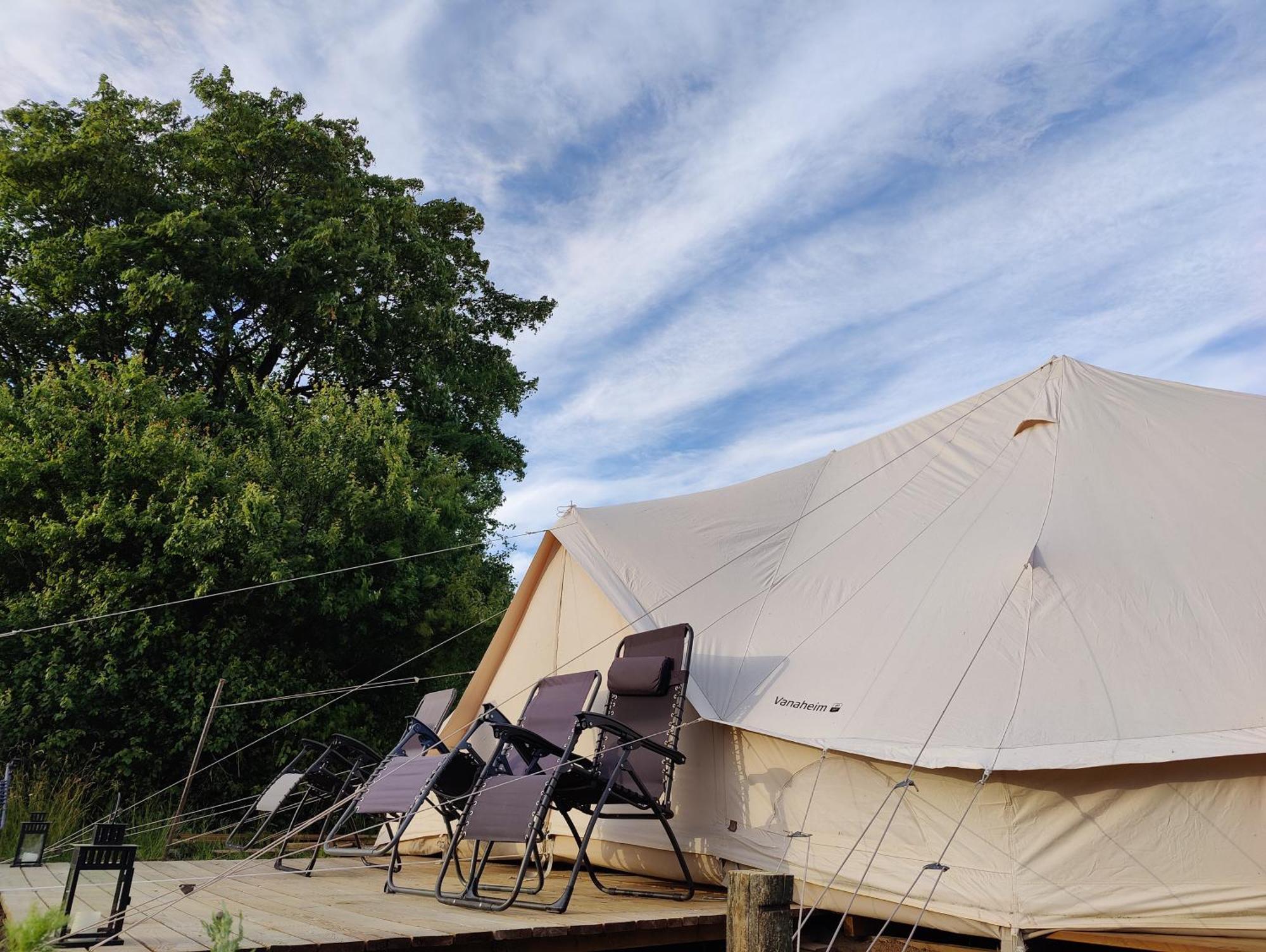 Under Canvas Bornholm Ostermarie Экстерьер фото